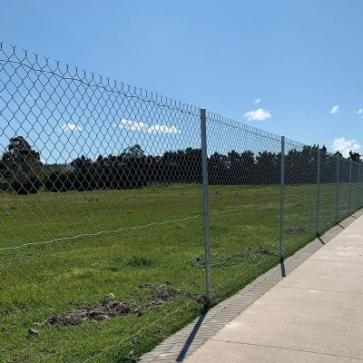 Hdg Wire Mesh 6feet Steel Chain Link Fencing 50mm×50mm Backyard