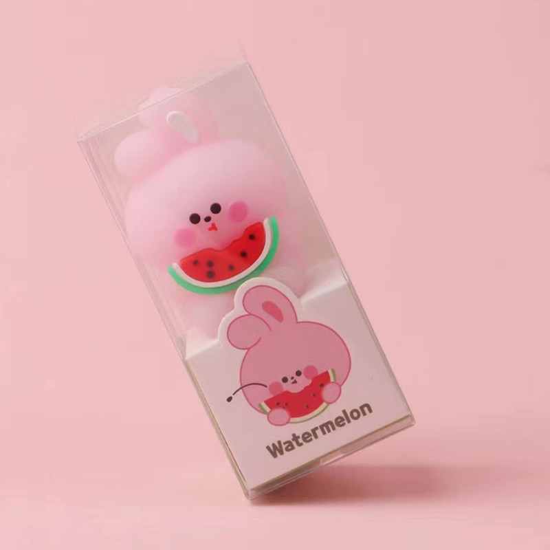 Cute Manual Pencil Sharpener Silicone Stationery For Kids School Home Office Classroom