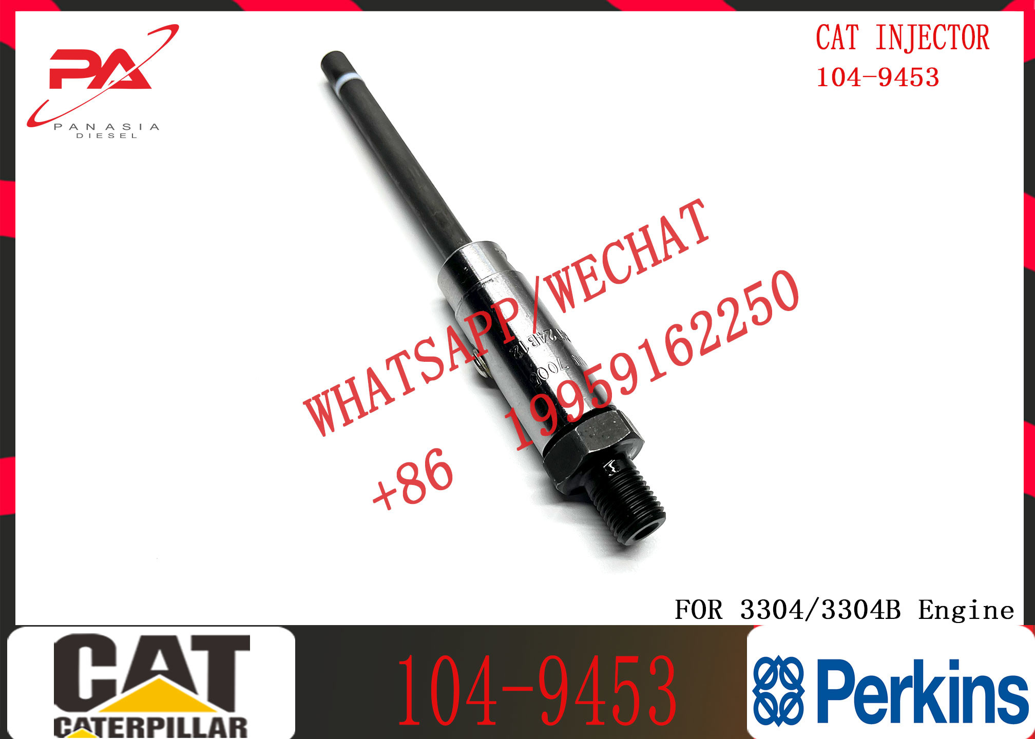 engine parts Common rail injector 0R-1746 0R-3418 0R-3419 0R-3420 0R-3421 4W7015 4W7017 4W7019 104-9453