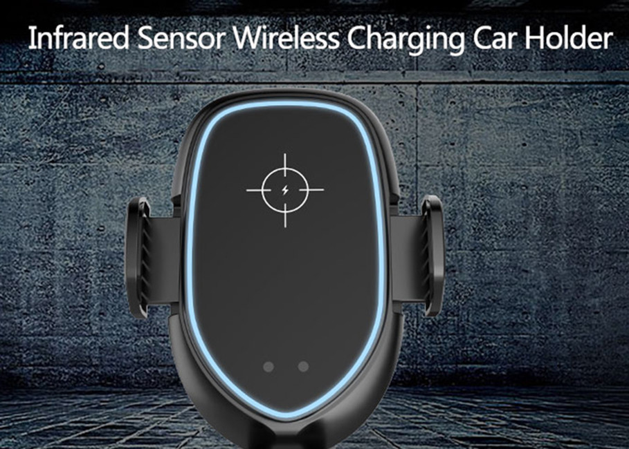 5V 2A Wireless Cell Phone Charger , Single Coil Qi Wireless Power Charger