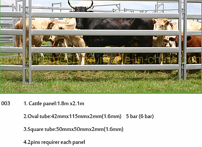 Farm Interlocking L4m Metal Corral Fence 12 Foot Livestock Panels
