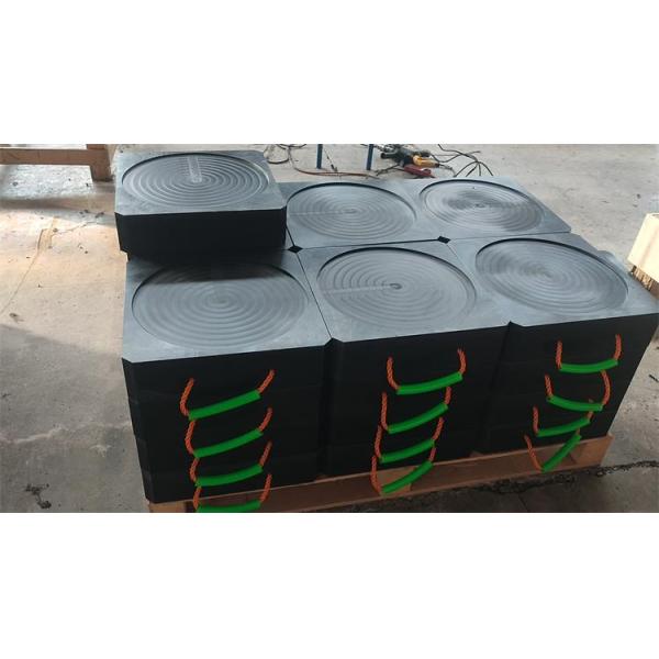 Polymer Composite Outrigger Block HDPE Crane Pads Cribbing Sleeper Jack Mats