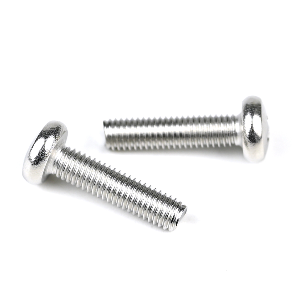 Easy Installation M5 X 20mm Pan Head DIN 7985 Phillips Pan Screws for Commodity Shelf