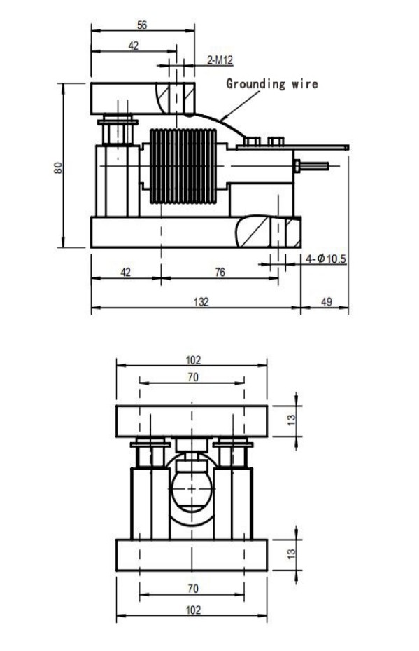 10-200kg Weighing Scale Module IP65 IP68 Stainless Steel Load Cell