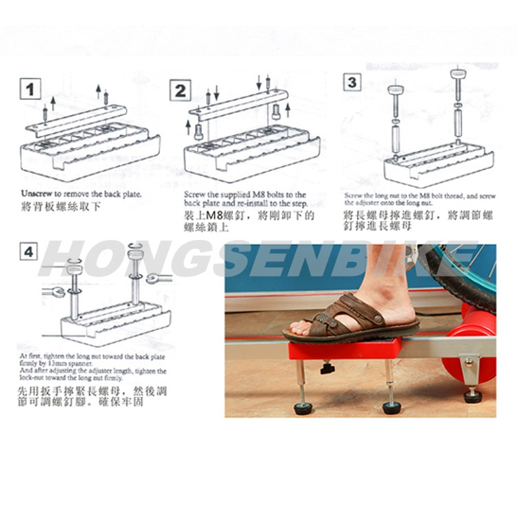 Indoor execise fitness bike roller trainers for training