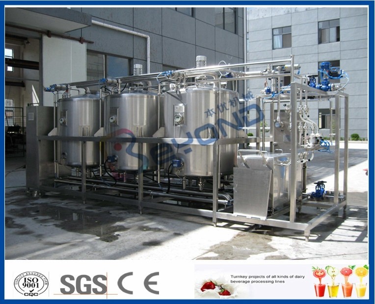 500L/800L/1000LPH Small Conjunct Type Cleaning In Place machine/CIP Cleaning System for equipment washing