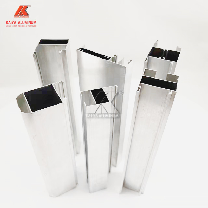 6063 T5 Sliding Door Aluminium Extruded Profiles Ultra Thin