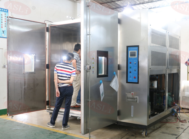 Water Cooling Walk In Cold Hot Environmental Chamber/Temperature Cycling Chamber
