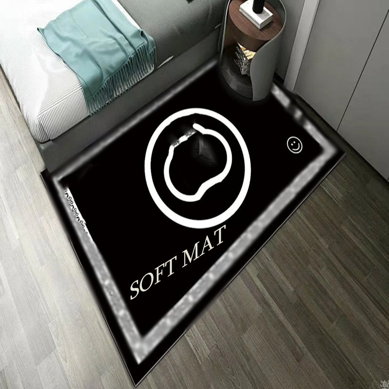 Anti-slip Water Absorbtion Custom Logo Luxury Mat Beautiful Design Printed Doormat
