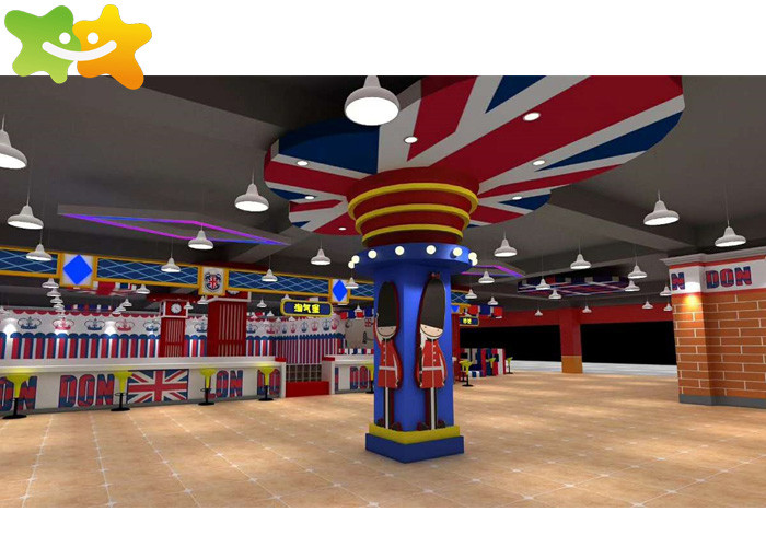 Soft Covering Kids Indoor Playground Equipment Environmental Protection