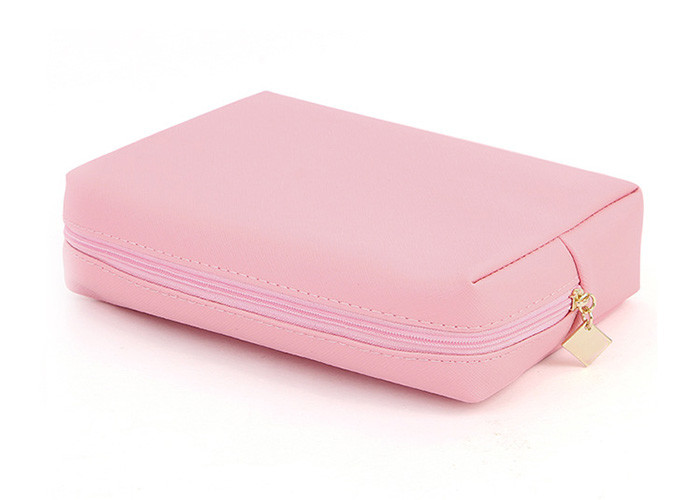 Small Zippered Cosmetic Bag , Zipper Pouches For Makeup With Low Moq Support