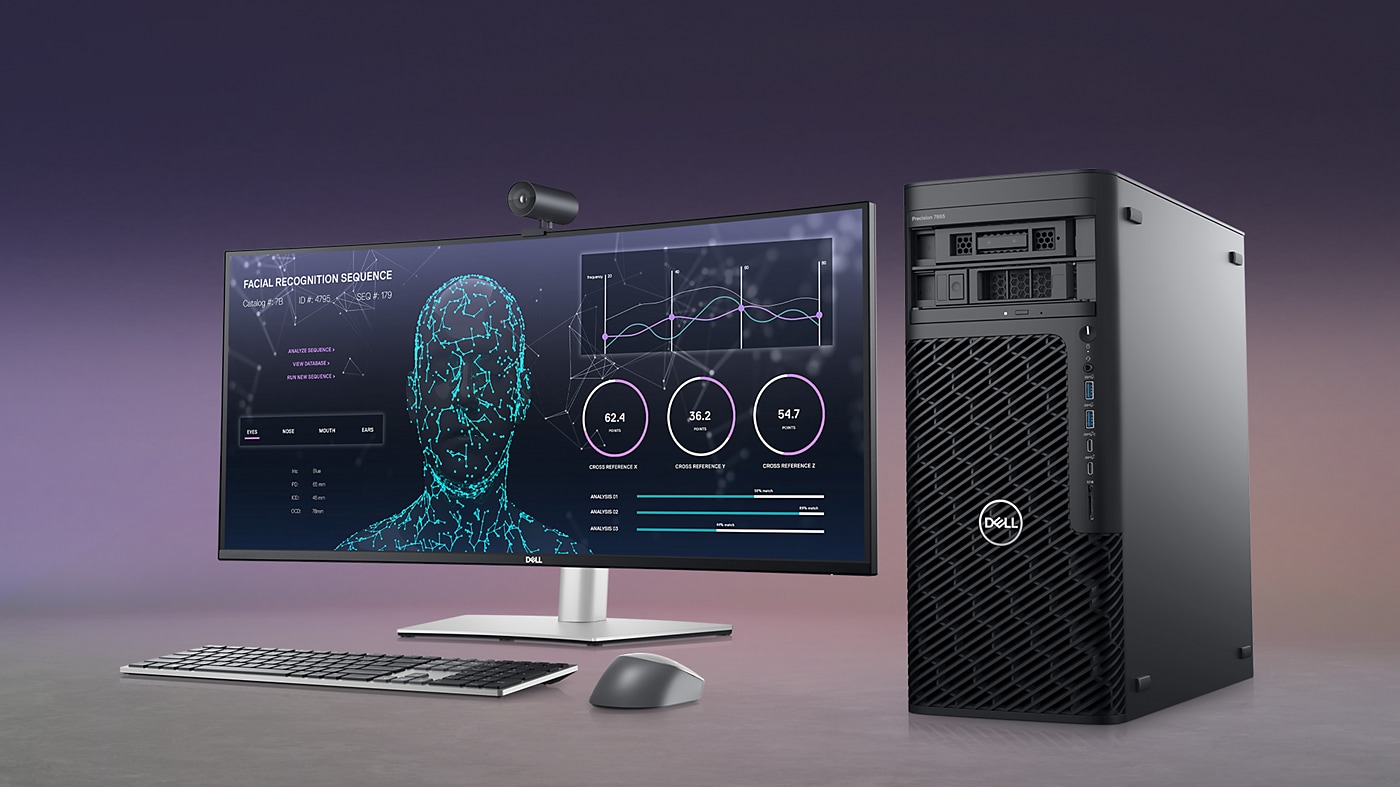 Windows 11 Pro AMD Ryzen 5945WX 8G 512G 2T T400-4G GPU 1350W Dell Workstation Desktop PC