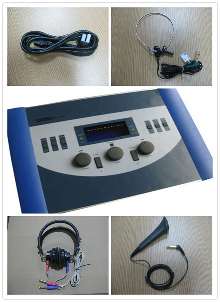 Cheap Price Medical Diagnostic Screening Portable Clinical Audiometer With Software