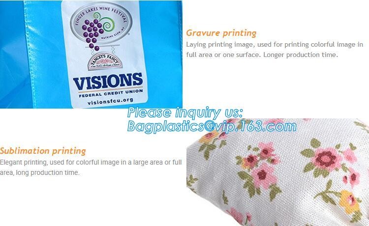 Environmental Promotional Shopping Bags Eco Gift Tote Non Woven Bag, heat seal die cut handle ultrasonic non woven bag