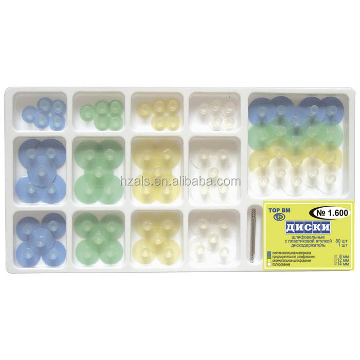 TOR Sectional Matrix Kit 600 Dental Stem Polishing Finishing Discs Set for Teeth Restoration Universal 80 pcs