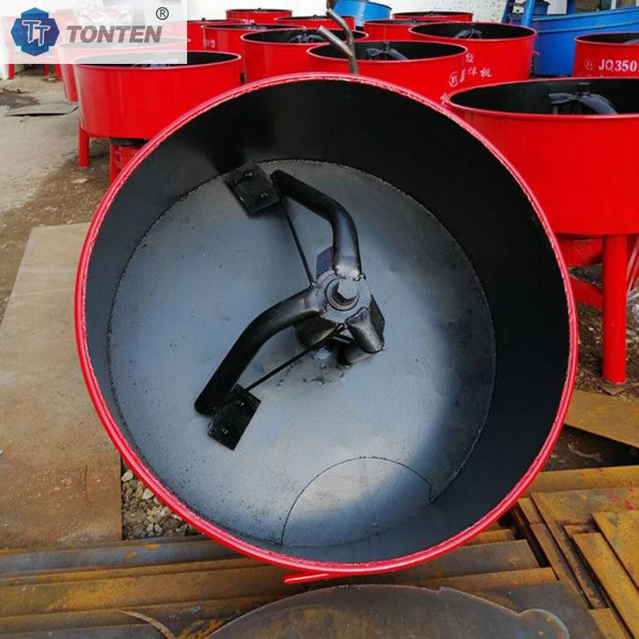 Concrete Cement Mixing Tank Flat Pan Mixing Mixer Machine Vertical