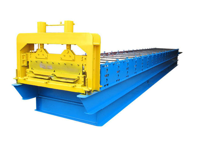 Prepainted Galvanized Standing Seam Metal Machine , Color Steel Roll Forming Machine