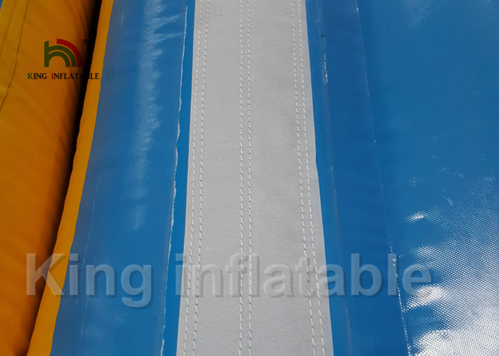 50 x 35m Red Amusement Inflatable Water Parks With 2 Years Warranty