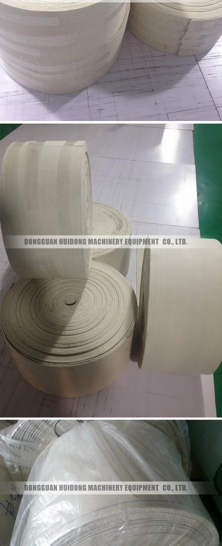 Portable Belt Driven Live Flat Belt Conveyor Oil Resistance For Transport Goods
