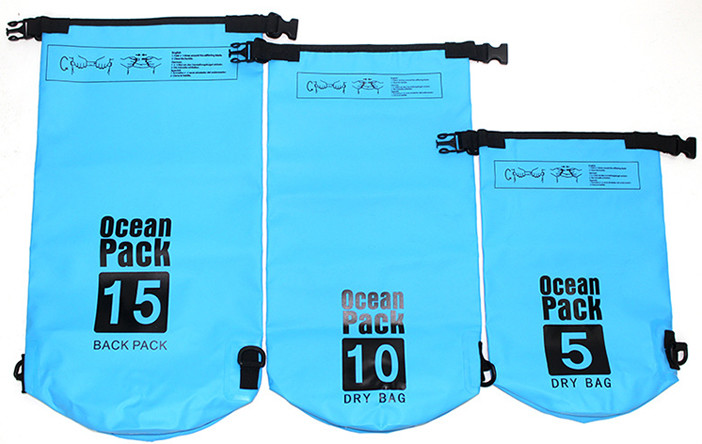Reusable Rafting Dry Bags 2L 5L Watertight Duffel Bag