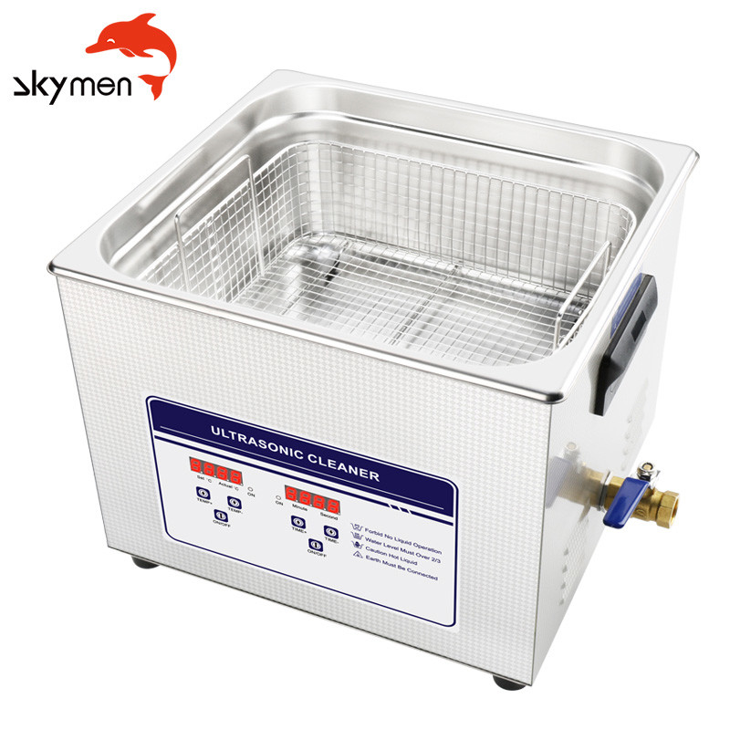SUS304 10 Liter Ultrasonic Cleaner Digital Control For Metal Parts Hardware Parts