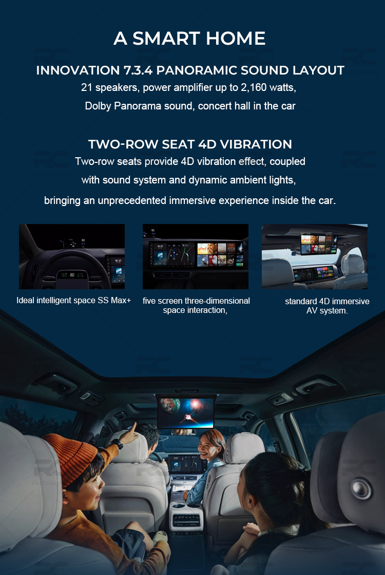 Hot Selling High Level Hybrid Car Lixiang L9 Hybrid Petrol Suv From China Li Auto Leading Ideal Vehicle Wholesaler