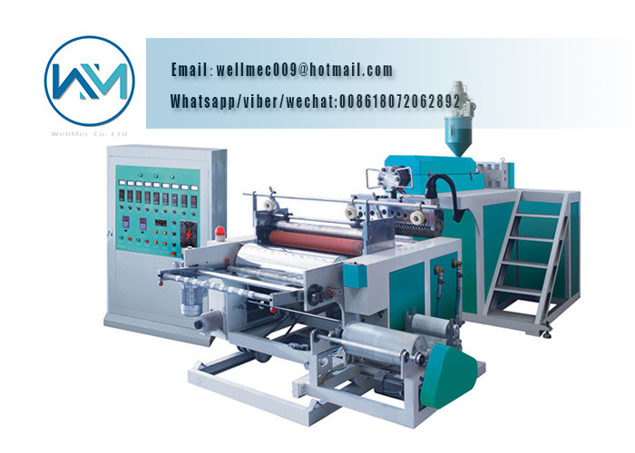 Width 500mm - 1000mm Single Layer Automatic LLDPE Cast Stretch Film Making Machine