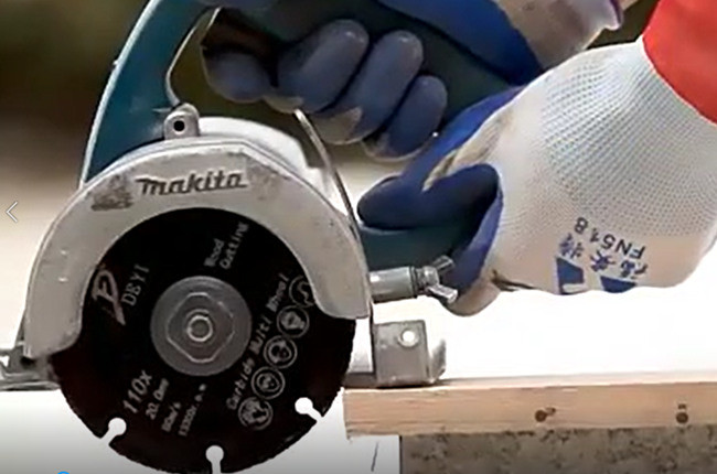 Multi Function 180mm Vacuum Brazed Diamond Saw Blade Thickness 1.6mm