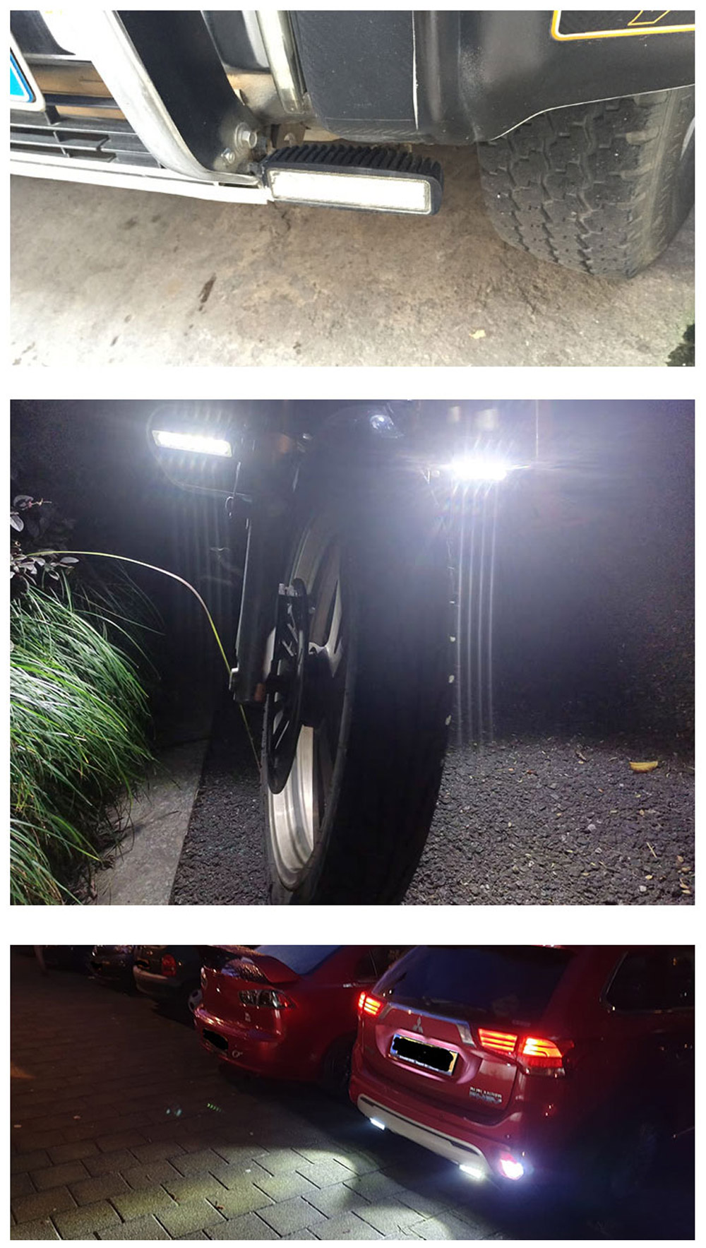 40W 36V White Steady Aluminum 8 Beam LED Universal Car Work Light