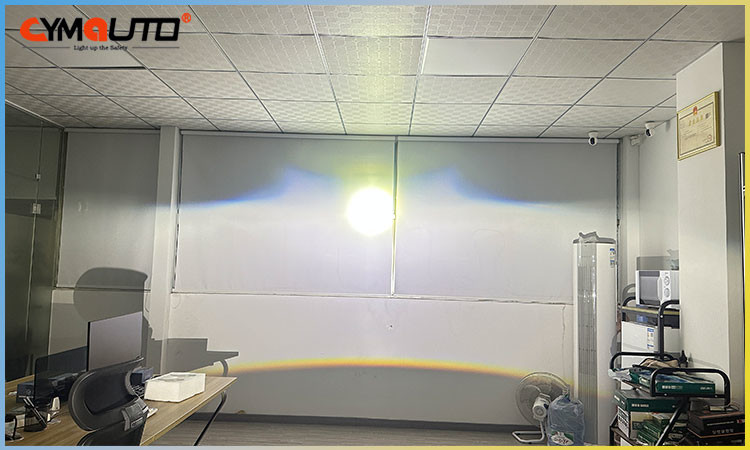 75w Bi Xenon Projectors With Prism Straight Shinning For Universal Cars