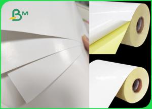 Buy cheap Top Semi - Gloss Paper 157gsm Yellow Bottom Kraft Paper 140gsm Sticker Paper product