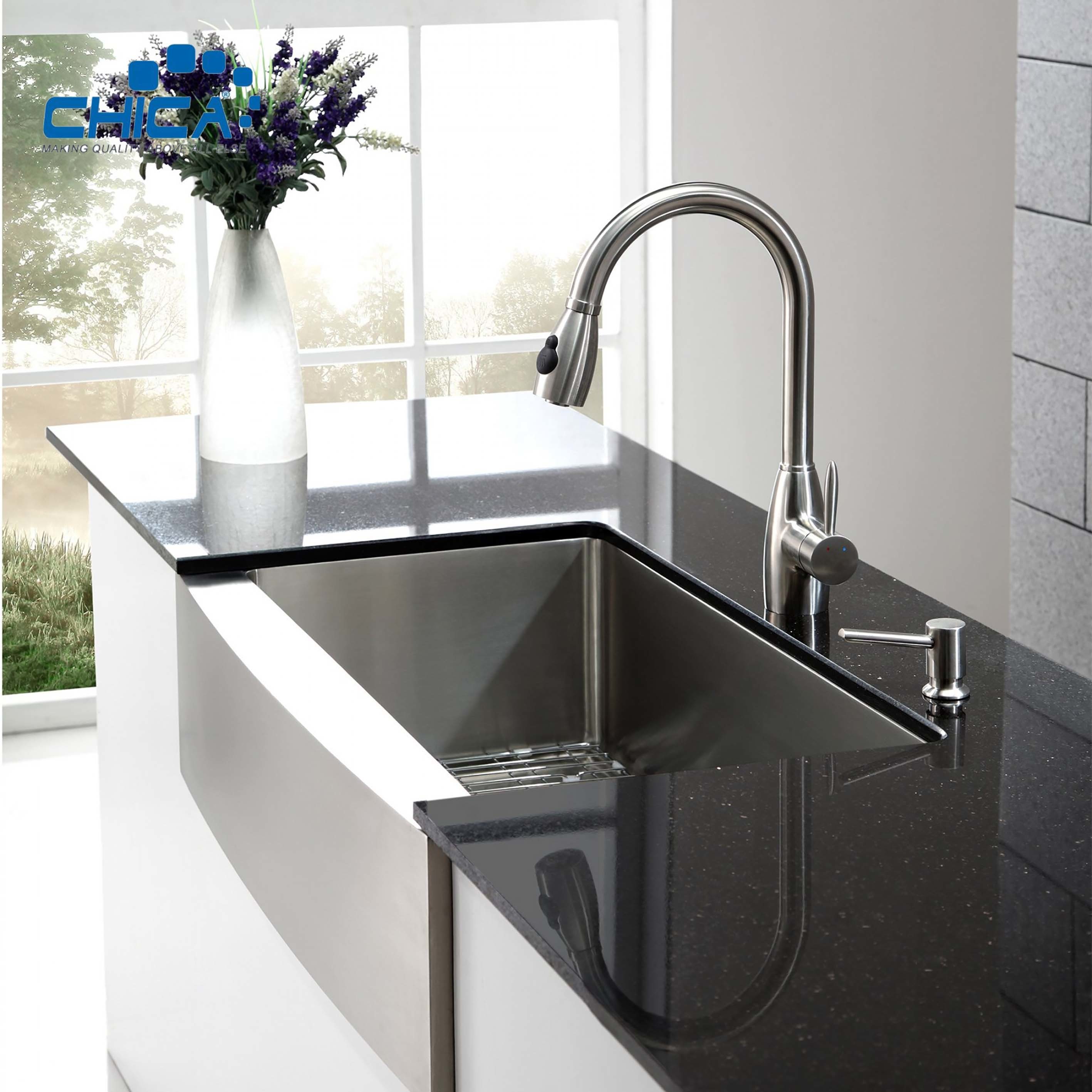 Double Bowl Handmade House Kitchen Sinks Apron Front Stainless Steel Kitchen Sinks