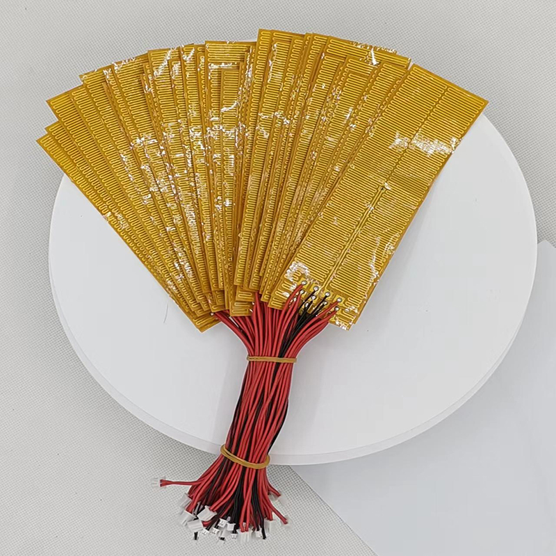 0.1mm Thin Polyimide Heating Film , Flexible Custom Kapton Heater For U Shaped Pillows
