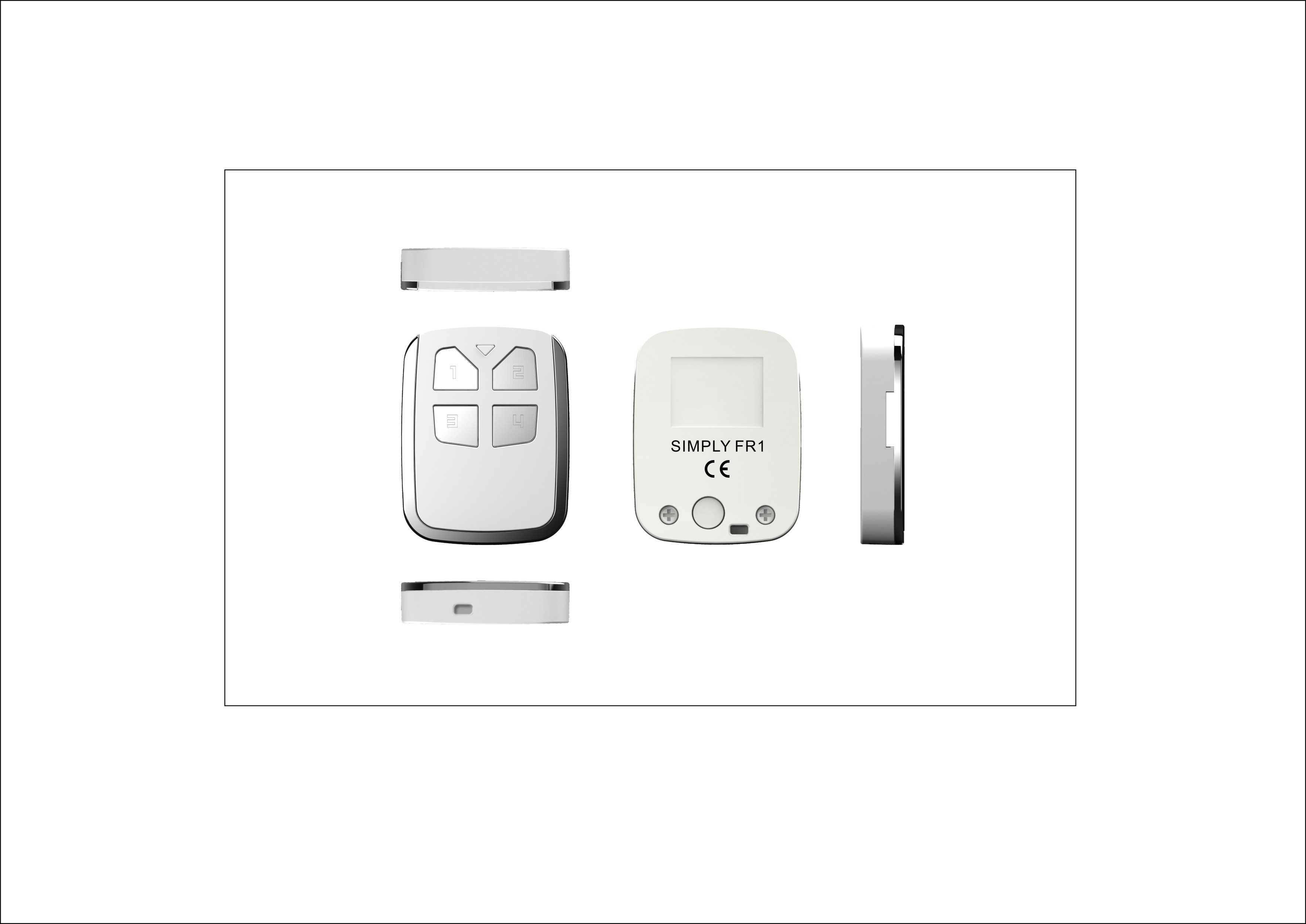 Custom Automatic Garage Door Remote Control Surface Acoustic Wave Resonator