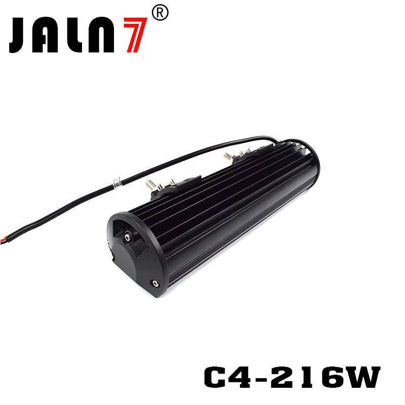 LED Light Bar JALN7 216W 4Rows Combo Beam LED Driving Lamp Super Bright Off Road Lights LED Work Light Boat Jeep