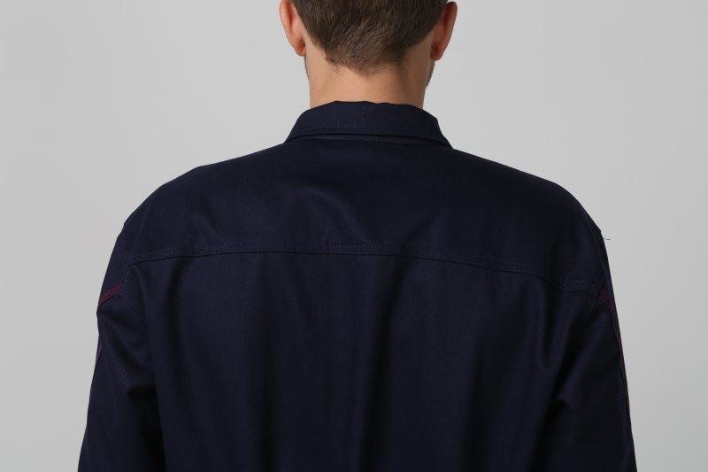 Welding 350gsm Fire Rated Coveralls , Tomax Fire Retardant Work Clothes