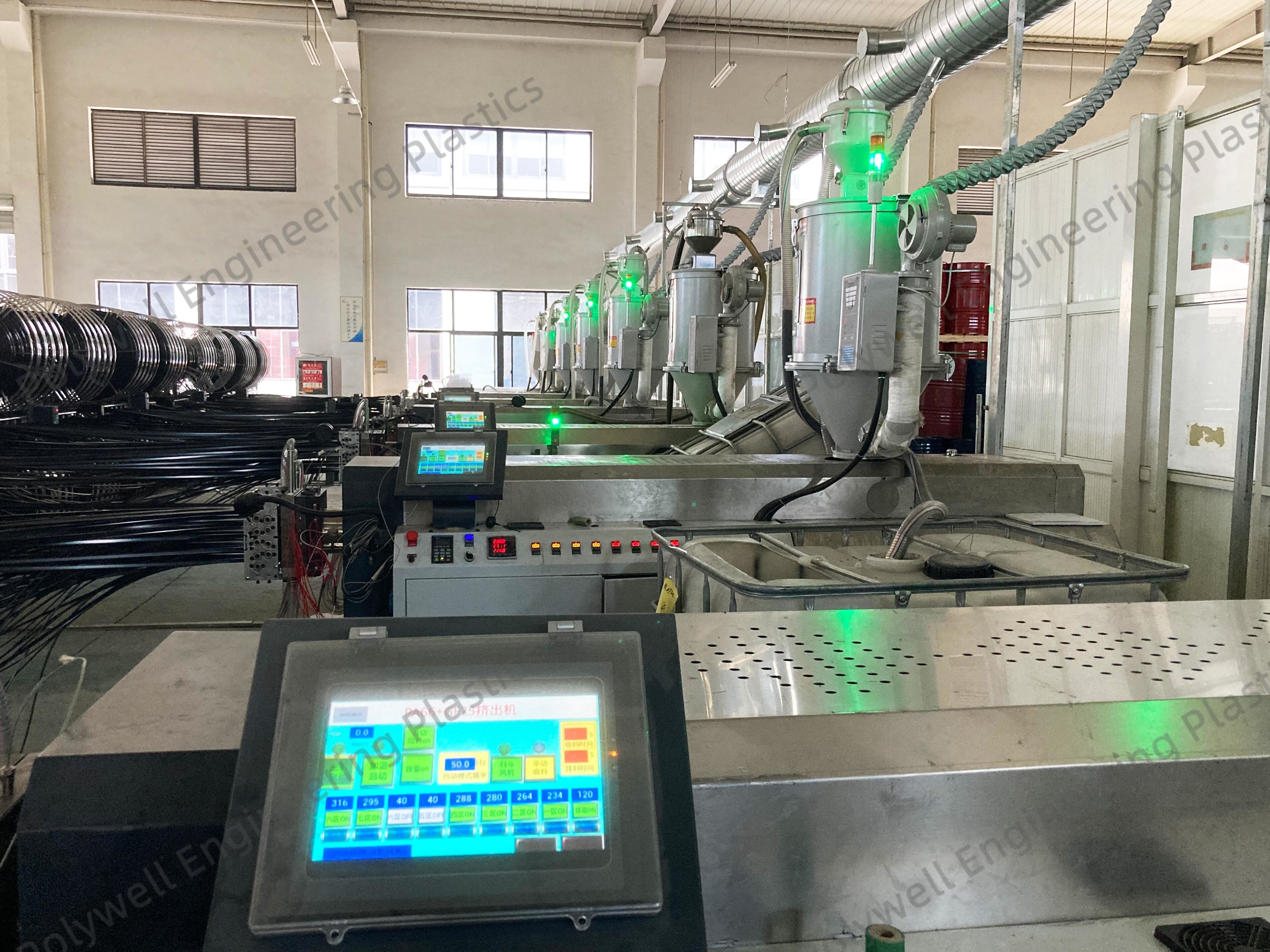 12 Month Warranty Single Screw Extruder Polyamide Extrusion Machine