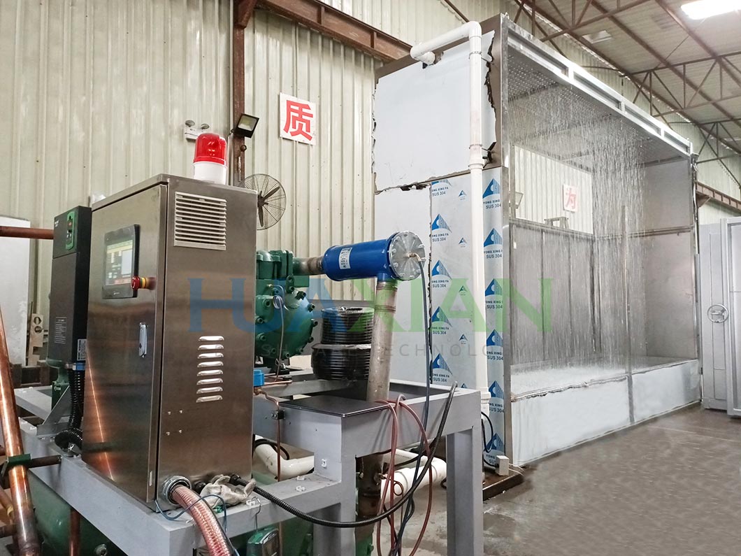 Fruits Vegetable Hydro Cooler 2 Tons Industrial Water Chilled For Agricultural Farms