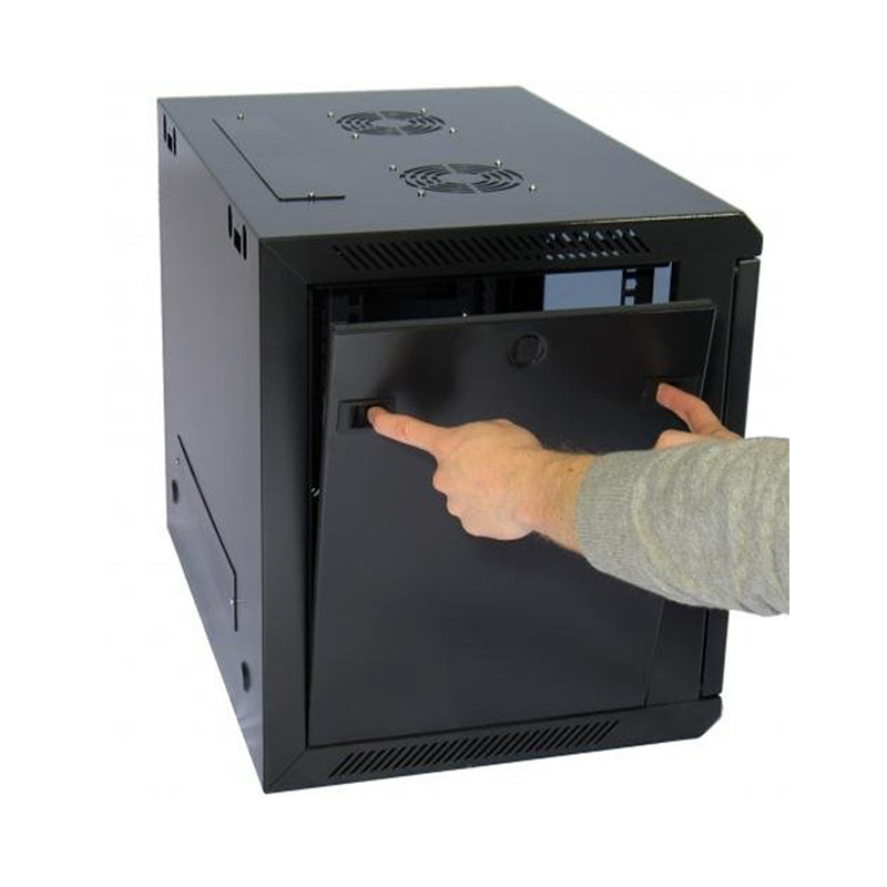 Data Center Wall Mount Data Rack Enclosures 19 Inch 9u High Standard Fireproof