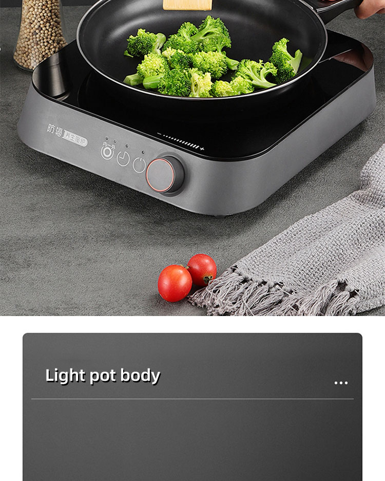 Wholesale TOP Seller 9-Inch Cooking Pot Non Stick Fry Pan Cookware Cast Iron Frying Pans With Anti-Heat Handle