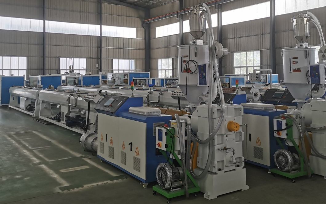 PVC Pipe Line Pipe Single Screw Twin Screw Extruder Making Machine Line