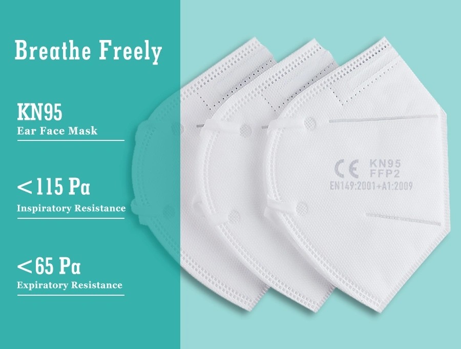 Anti Virus Disposable N95 Mask 4 Ply Coronavirus Respirator Face Mask