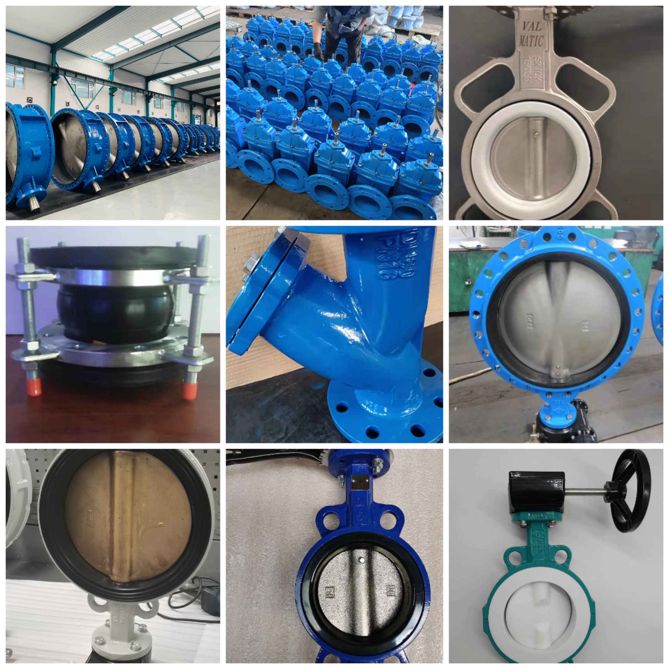 chinese factory wholesaler rubber lined butterfly valve