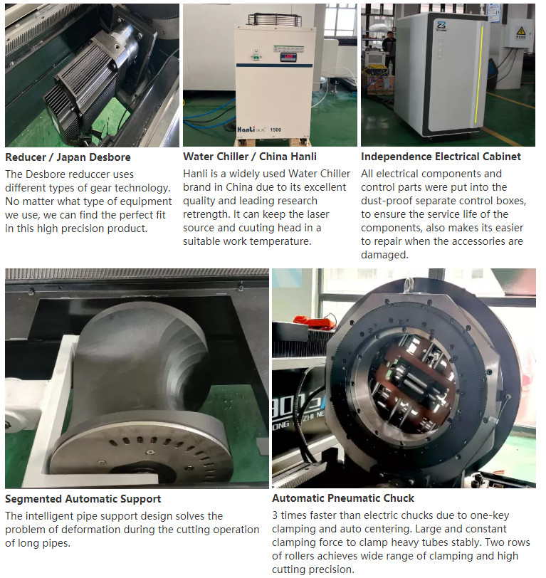 High Precision Sheet And Tube Laser Cutting Machine 1300x900mm 1kw-30kw