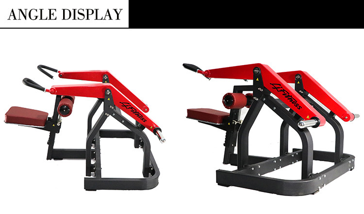 Commercial Hammer Strength Plate Loaded Equipment , Gym Fitness Seated Dip Machine