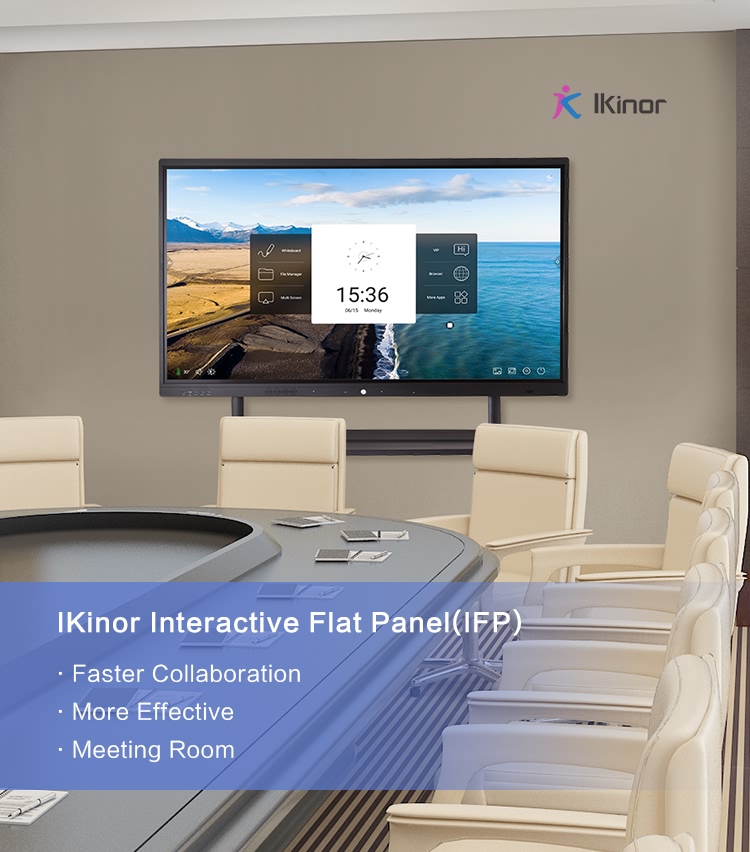 TFT Led Smart Whiteboard , 4K Interactive Smart Panel 98 Inch 4096x2160