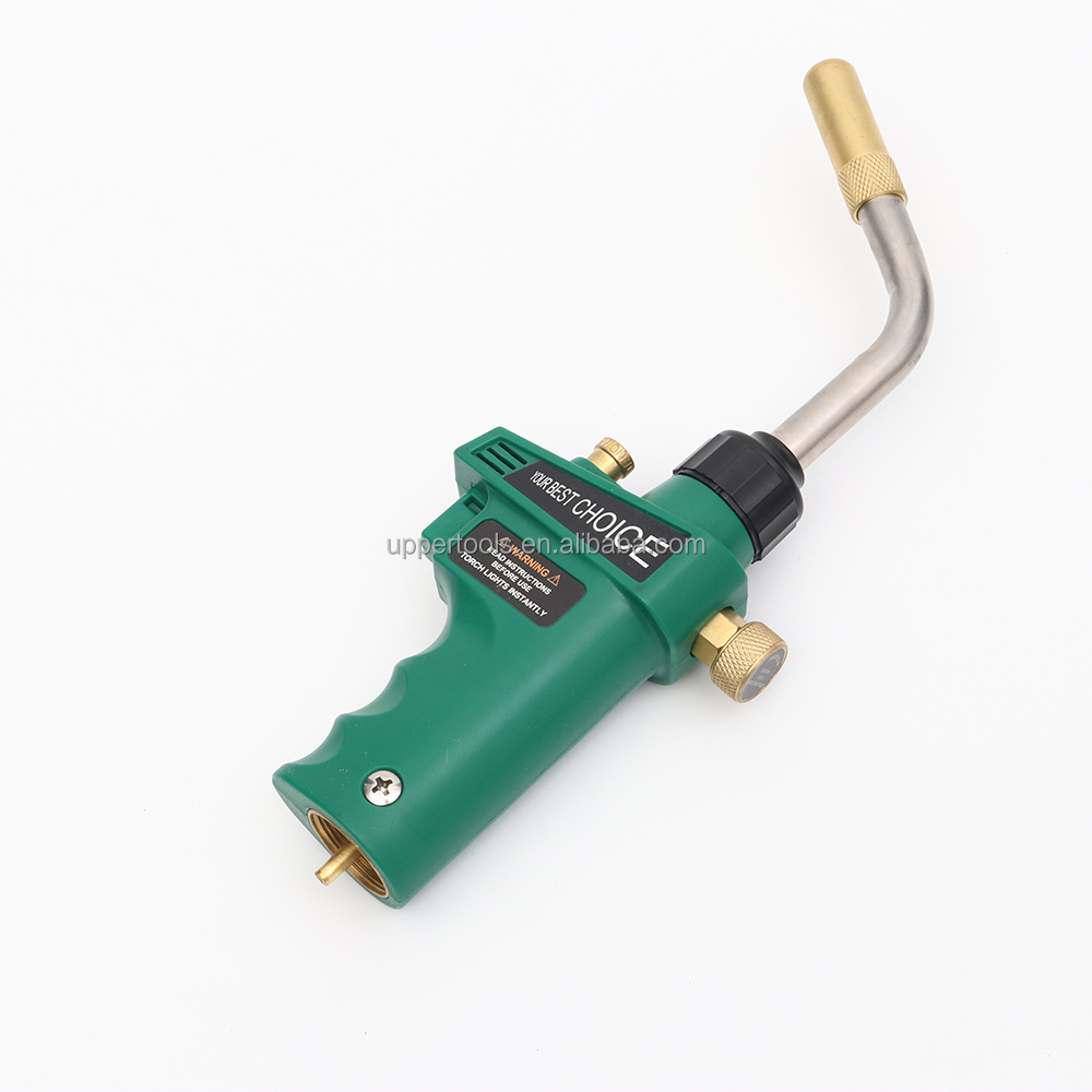 Precise Brazing with Automatic Trigger Start MAPP Torch and High Intensity Propane Flame