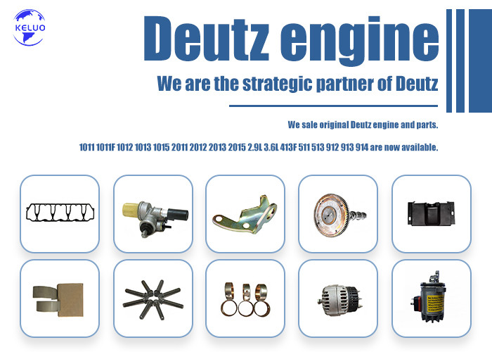 Original Deutz Diesel Motor BF4M2012C Engine Germany Water Cooled