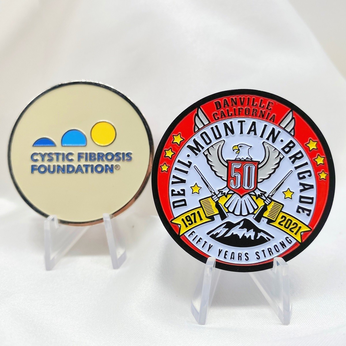 Gold Souvenir Custom Made Commemorative Coins Round Collecting Challenge Coins