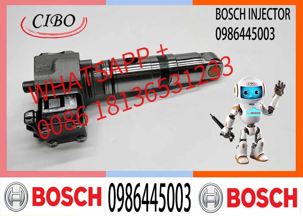Common Rail Diesel Engine Unit Pump 0986445003 Injection Unit Pump 0986 445 003 0 986 445 003